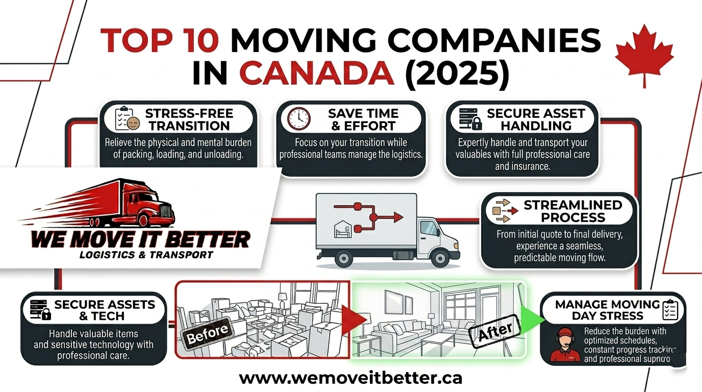 Top 10 Moving Companies in Canada (2025)