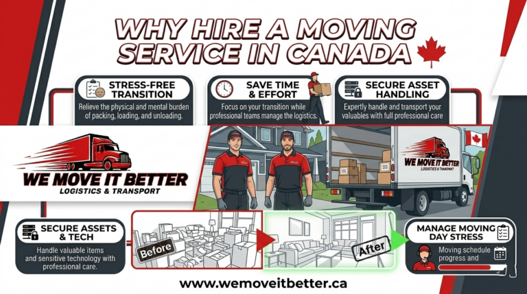 Why Hire a Moving Service in Canada