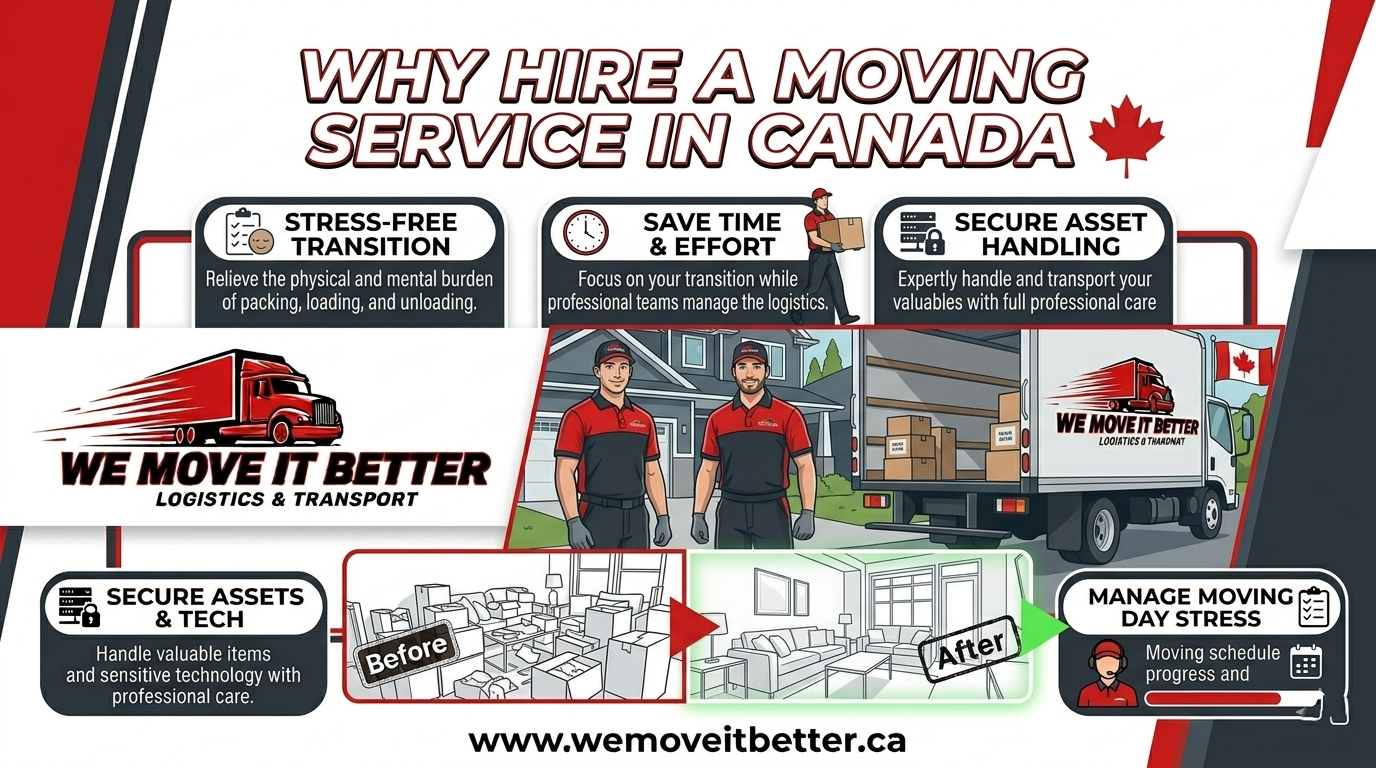 Why Hire a Moving Service in Canada