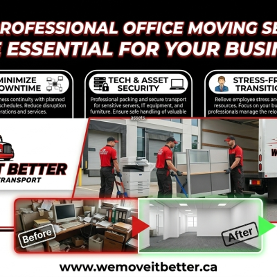 Why Professional Office Moving Services Are Essential for Your Business